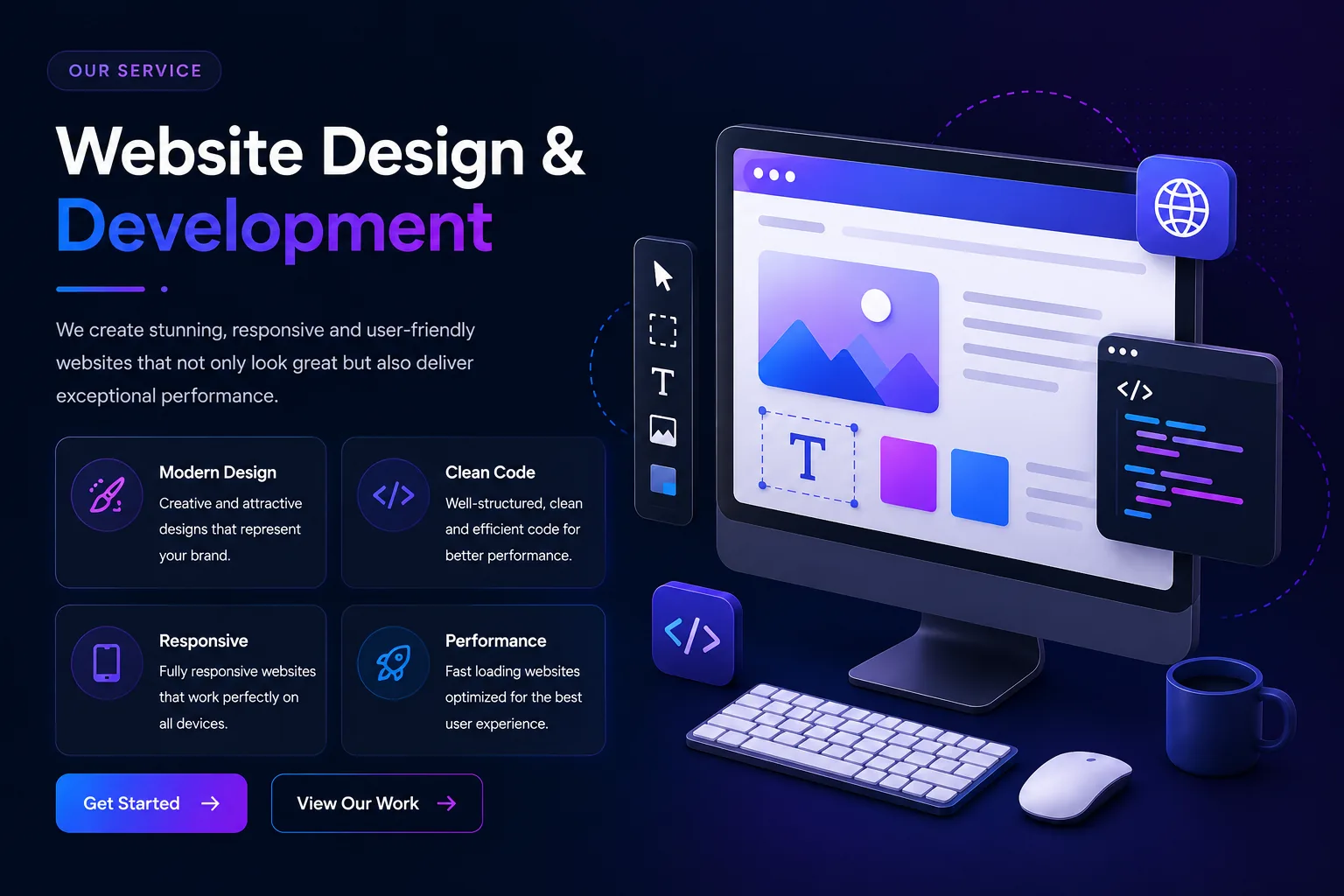 Web development services by TechB Software Solutions